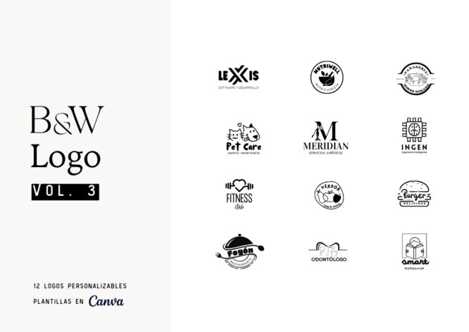 B&W Logo Vol.3